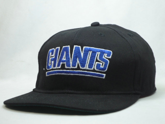 New York Giants Black Snapback Hat SF